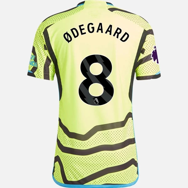 Adidas Men's Martin Ødegaard Arsenal 23/24 Authentic Away Jersey