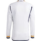 Adidas Men's Real Madrid  23/24 Long Sleeve Home Jersey