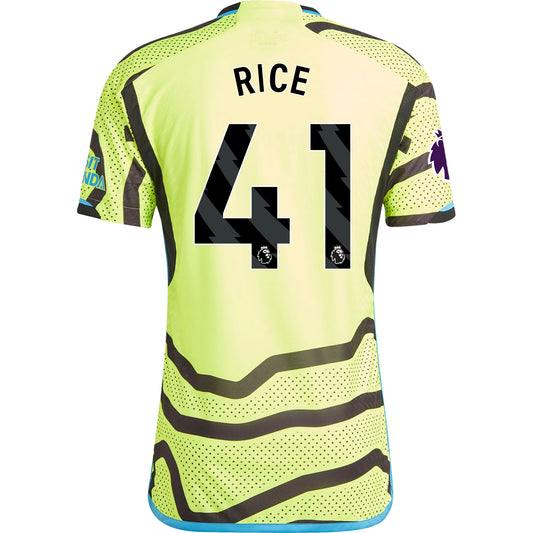 Adidas Men's Declan Rice Arsenal 23/24 Authentic Away Jersey