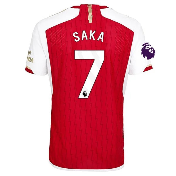 Adidas Men's Bukayo Saka Arsenal 23/24 Authentic Home Jersey