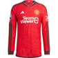 Adidas Man's Christian Eriksen Manchester United 23/24 Authentic Long Sleeve Home Jersey