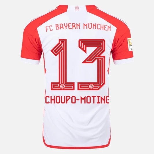Adidas Man's Eric Maxim Choupo-Moting Bayern Munich 23/24 Authentic Home Jersey