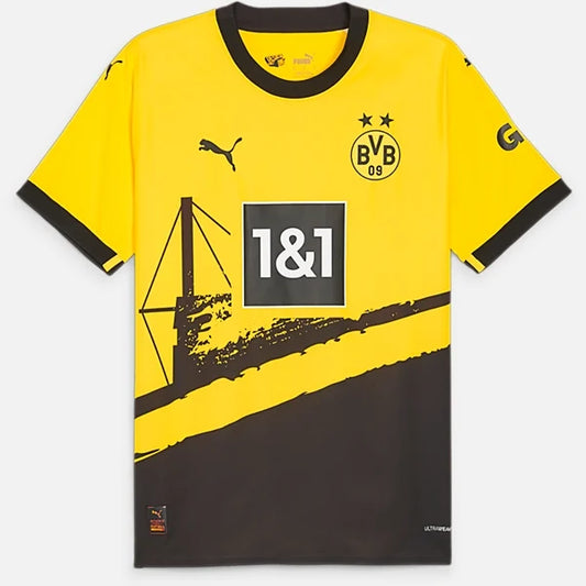 Puma Man's Borussia Dortmund 23/24 Authentic Home Jersey