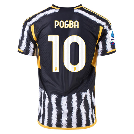 Adidas Man's Paul Pogba Juventus 23/24 Authentic Home Jersey