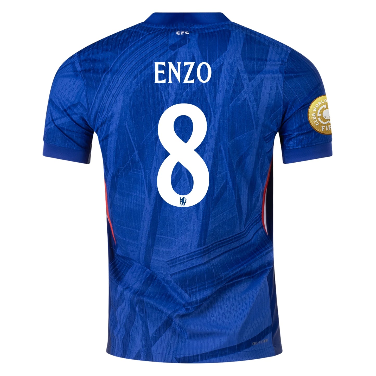 Men's Enzo Fernández Chelsea FC 25/26 Authentic Club World Cup Home Jersey by NIke