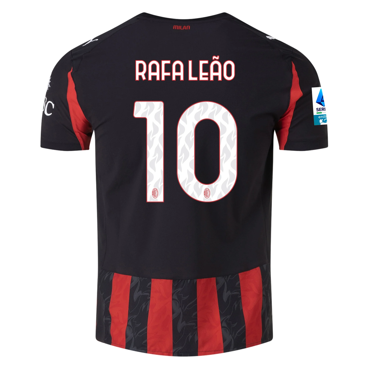 Rafael Leão AC Milan 25/26 Authentic Home Jersey by PUMA