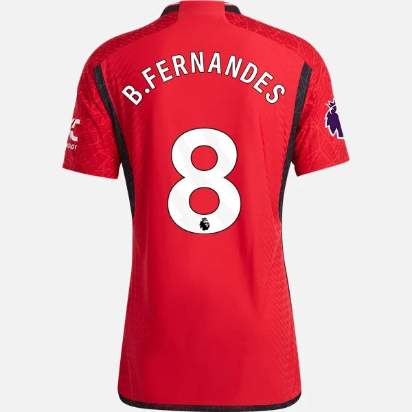 Adidas Man's Bruno Fernandes Manchester United 23/24 Authentic Home Jersey