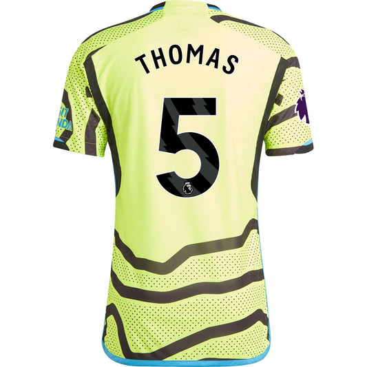 Adidas Men's Thomas Partey Arsenal 23/24 Authentic Away Jersey