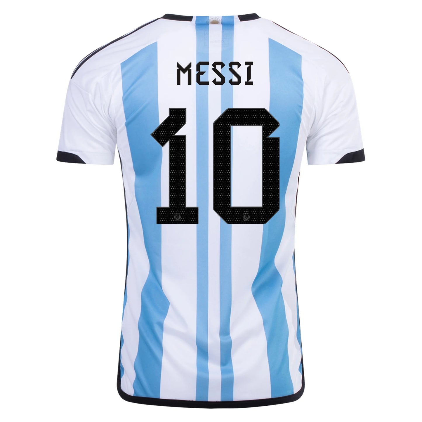 Adidas Men's Lionel Messi Argentina Three Star 22/23 Home Jersey 