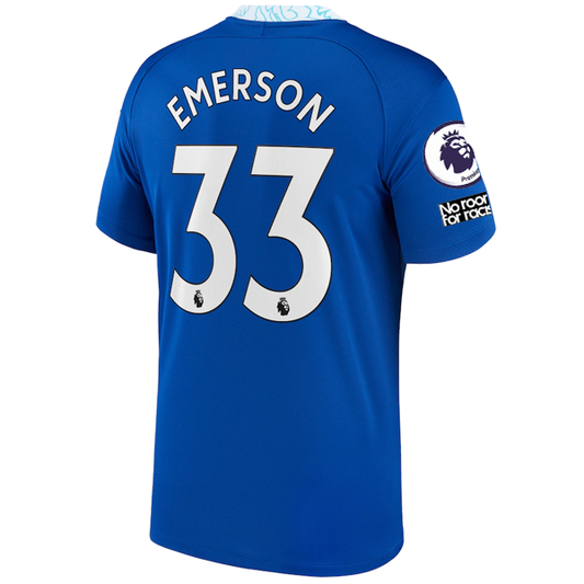 Nike Chelsea Emerson Home Jersey w/ EPL + Club World Cup Patches 22/23 (Rush Blue)