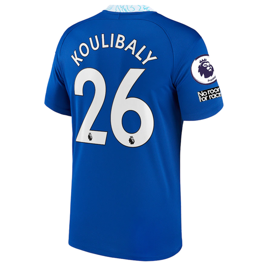 Nike Chelsea Kalidou Koulibaly Home Jersey w/ EPL + Club World Cup Patches 22/23 (Rush Blue)