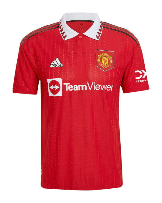 Adidas Men's Authentic Manchester United 2022-2023 Home Jersey