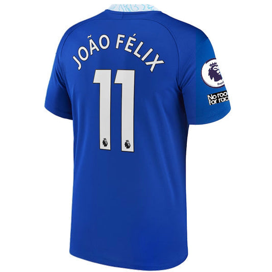 Nike Chelsea João Félix Home Jersey w/ EPL + Club World Cup Patches 22/23 (Rush Blue)