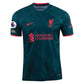 Nike Liverpool Fabinho Third Jersey 22/23 w/ EPL and NRFR Patches (Dark Atomic Teal/Siren Red)