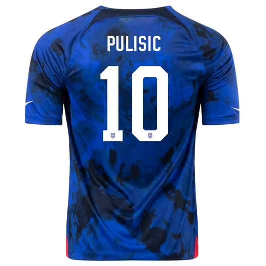 Nike United States Christian Pulisic Away Jersey 22/23 (Bright Blue/White)