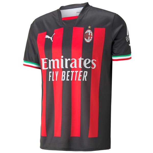 Puma AC Milan Home Jersey 22/23 (Puma Black/Tango Red)