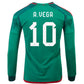adidas Mexico Alexis Vega Home Long Sleeve Jersey 22/23 (Vivid Green)