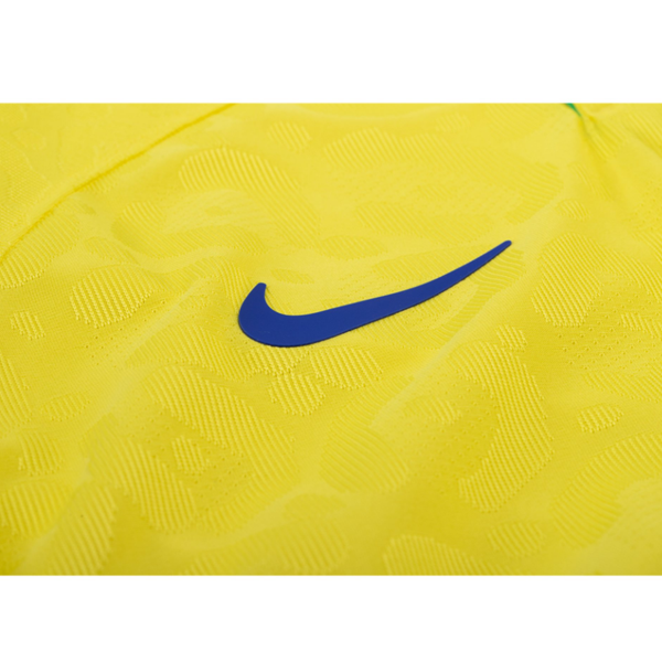 Nike Brazil Authentic Phillip Coutinho Match Home Jersey 22/23 (Dynamic Yellow/Paramount Blue)