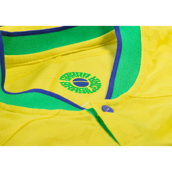 Nike Brazil Authentic Phillip Coutinho Match Home Jersey 22/23 (Dynamic Yellow/Paramount Blue)