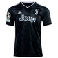 adidas Juventus Away Jersey w/ Champions League Patches 22/23 (Black/White/Carbon)