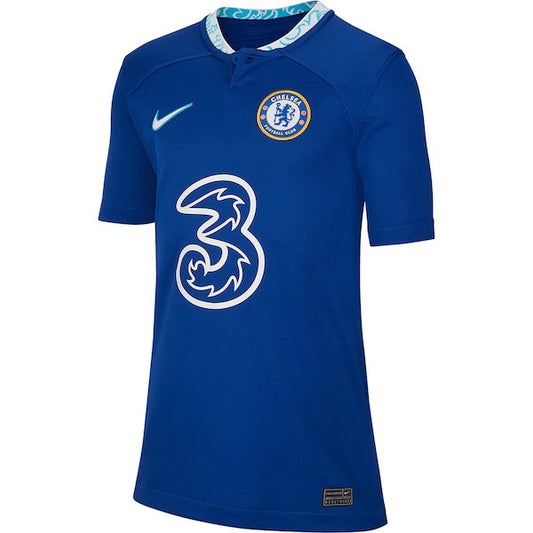 Nike Youth Chelsea Home Jersey 22/23 (Rush Blue)