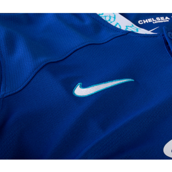 Nike Chelsea Enzo Fernandez Home Jersey w/ EPL + Club World Cup Patches 22/23 (Rush Blue)