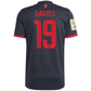 adidas Bayern Munich Alphonso Davies Third Jersey w/ Bundesliga +10 Times Winner Patches 22/23 (Night Grey)