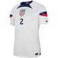 Nike United States Authentic Match Sergino Dest Home Jersey 22/23 (White/Loyal Blue)