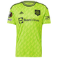 adidas Manchester United Bruno Fernandes Third Jersey w/ Europa League Patches 22/23 (Solar Slime)