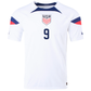 Nike United States Authentic Match Jesus Ferreira Home Jersey 22/23 (White/Loyal Blue)