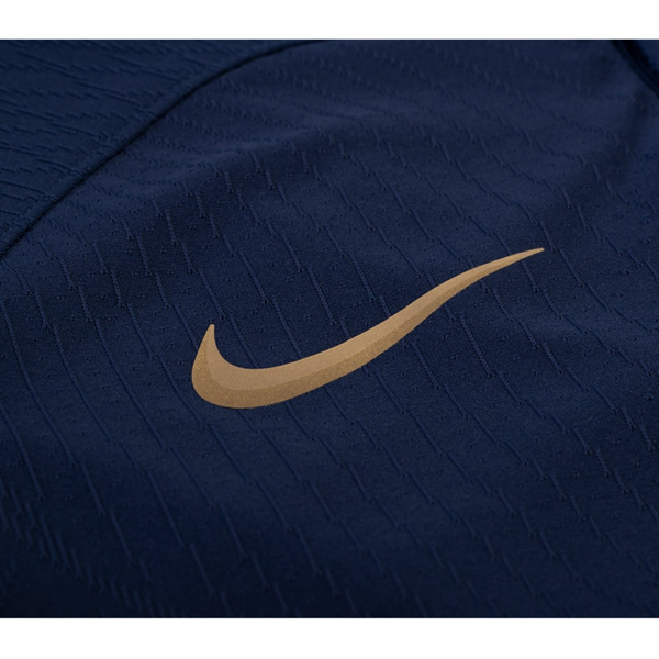Nike France Authentic Match Home Jersey 22/23 (Midnight Navy/Metallic Gold)