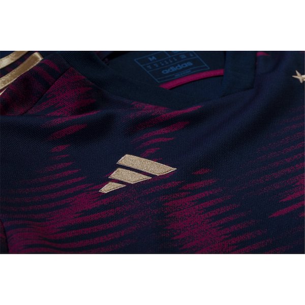 adidas Germany Serge Gnabry Away Long Sleeve Jersey 22/23 (Black/Burgundy)