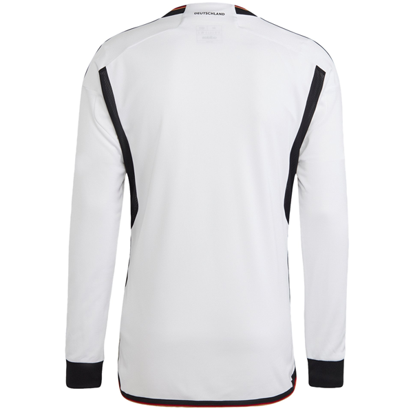 adidas Germany Home Long Sleeve Jersey 22/23 (White/Black)
