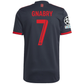 adidas Bayern Munich Serge Gnabry Third Jersey w/ Champions League Patches 22/23 (Night Grey)