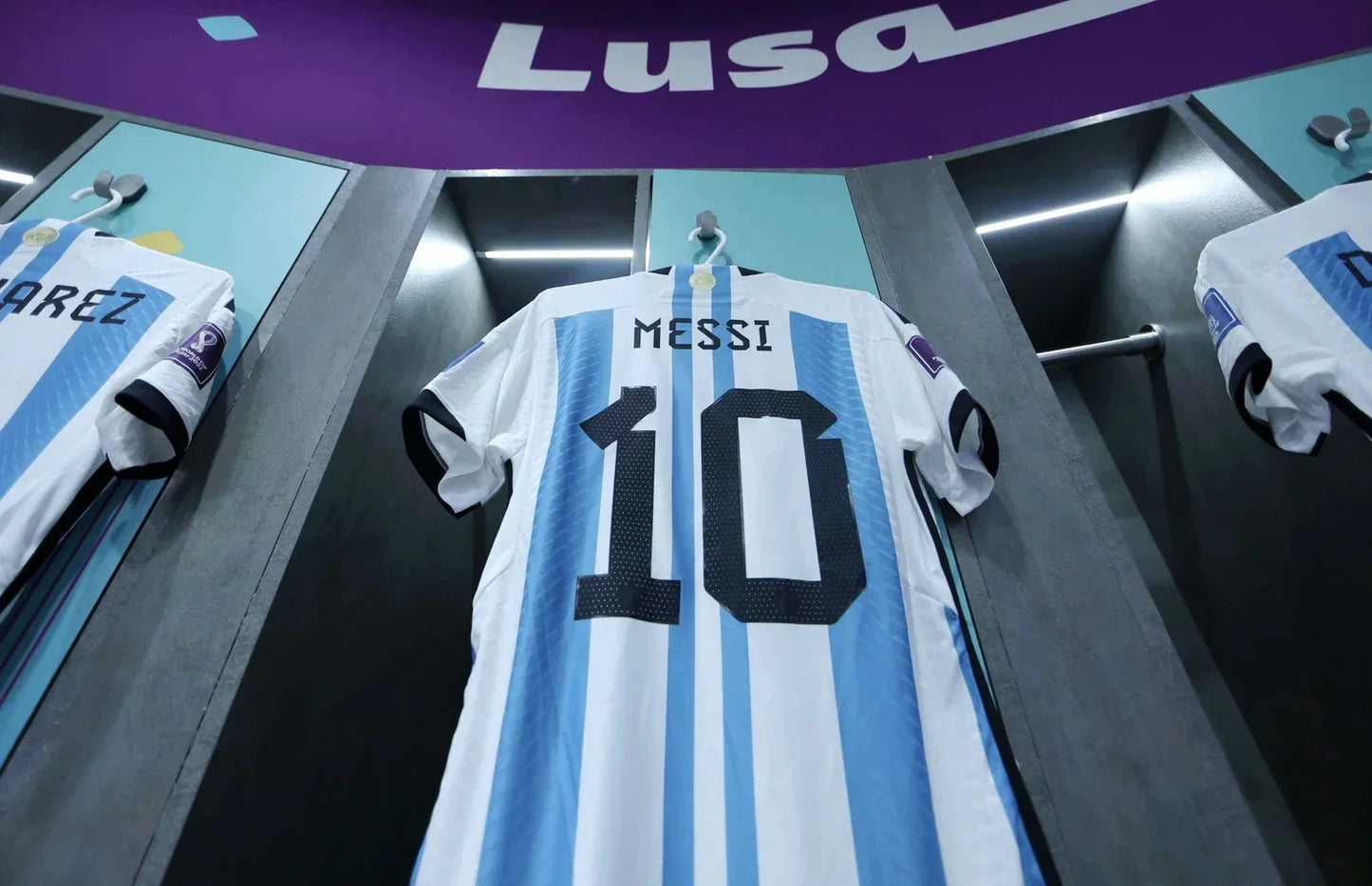Pre-Order: Messi #10 Premium Soccer 2022 Argentina World Cup Champions Home Jersey by Adidas
