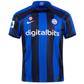 Nike Inter Milan D'Ambrosio Home Jersey w/ Serie A + Copa Italia Patches 22/23 (Lyon Blue/Black)