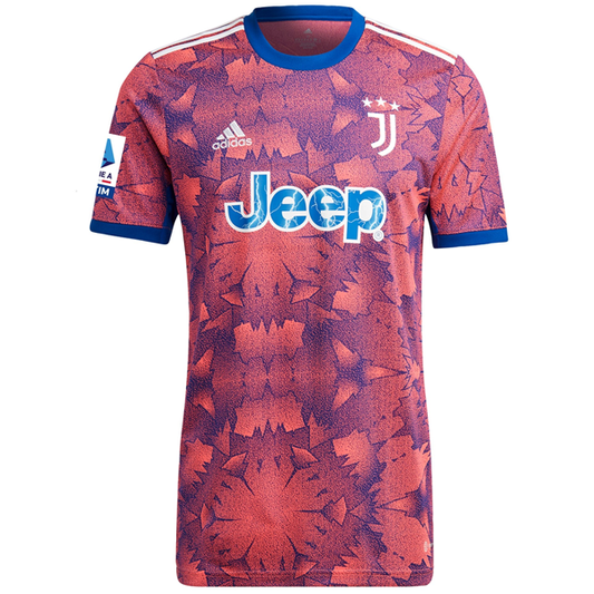 adidas Juventus Third Jersey w/ Serie A Patch 22/23 (Collegiate Royal/White)