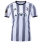 adidas Juventus Locatelli Home Jersey w/ Europa League Patches 22/23 (White/Black)