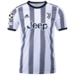 adidas Juventus Home Jersey w/ Champions League Patches 22/23 (White/Black)