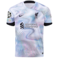 Nike Liverpool Curtis Jones Away Jersey w/ Champions League Patches 22/23 (White/Black)