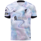 Nike Liverpool Arthur Away Jersey w/ EPL + No Room For Racism Patches 22/23 (White/Black)