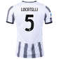 adidas Juventus Manuel Locatelli Home Jersey w/ Serie A Patch 22/23 (White/Black)