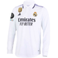 adidas Real Madrid Authentic Luka Modric Long Sleeve Home Jersey w/ Champions League Patches 22/23 (White)