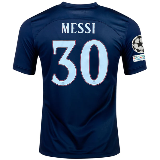 PSG Paris Saint Germain Lionel Messi Authentic Home Jersey 2022-23