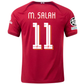 Nike Liverpool Mohamed Salah Home Jersey w/ Champions League Patches 22/23 (Tough Red/Team Red)