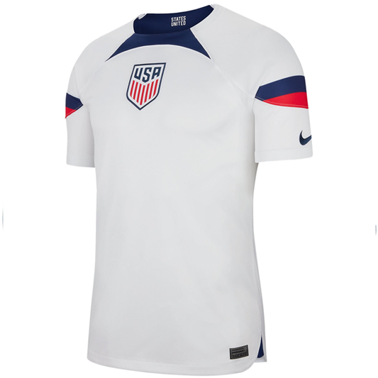 Nike United States Authentic Match Home Jersey 22/23 (White/Loyal Blue)