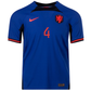 Nike Netherlands Virgil Van Dijk Match Authentic Away Jersey 22/23 (Deep Royal/Habanero Red)
