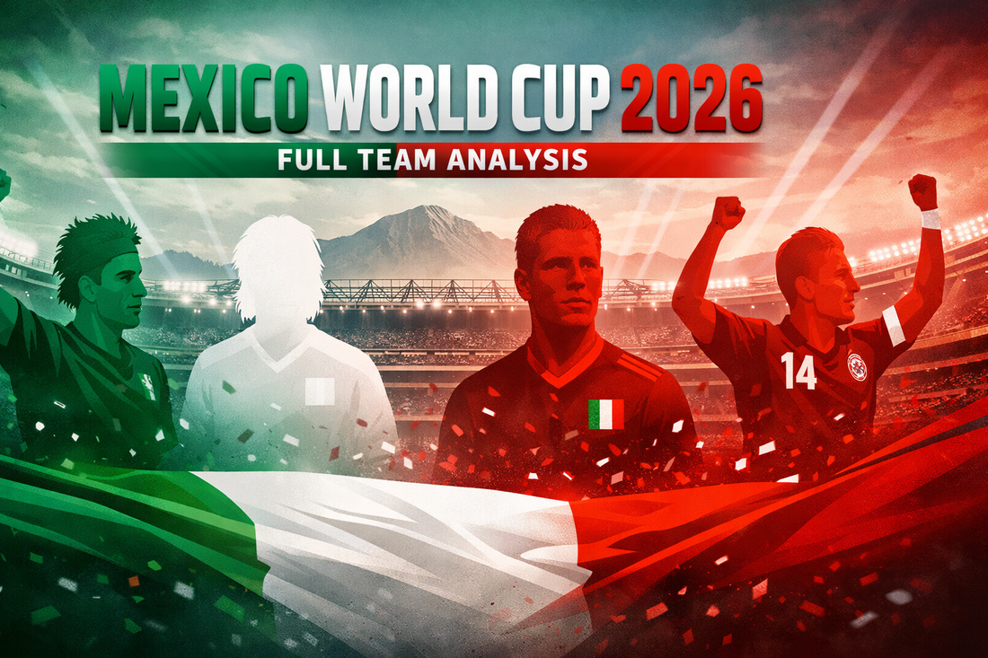 🇲🇽 Mexico at the 2026 FIFA World Cup: Full Squad Analysis, Tactics, Key Players, Fixtures & Predictions
