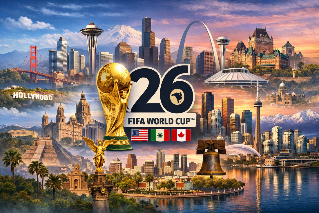 HOST CITIES FOR FIFA WORLD CUP 2026 — COMPLETE TRAVEL & STADIUM GUIDE (USA, MEXICO, CANADA)