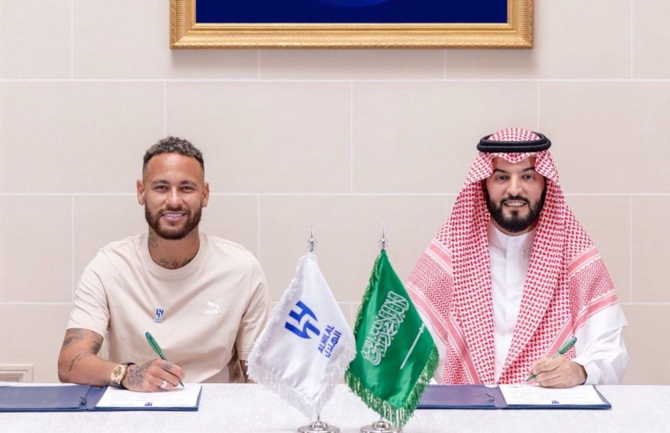  NAYMAR LOOK  LIKE WITH AL- HILAL DEAL